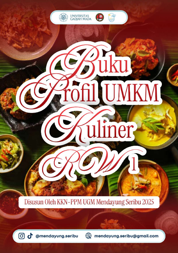 Cover Buku Profil UMKM Kuliner RW Satu